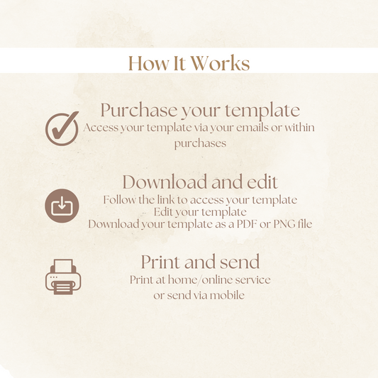 Unisex pregnancy announcement template with soft beige and clean styling

