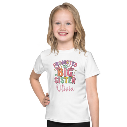 A special way to mark the big sister milestone—this personalised tee is comfy and cute, personalised just for her!

